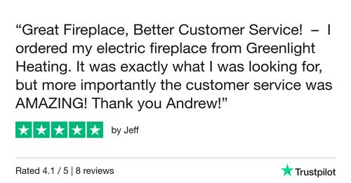 Jeff - 5 Star Review - Dimplex Revillusion Electric Fireplace