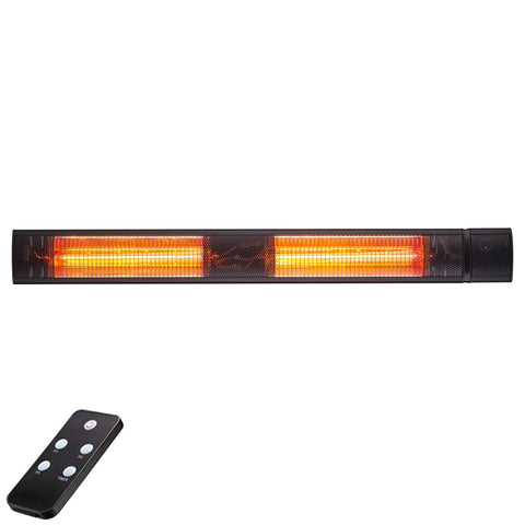 RADtec 38 Golden Tube Infrared Electric Patio Heater