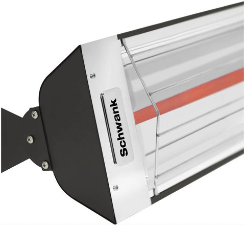 Schwank 39" ElectricSchwank Single Element 2000W/208V Infrared Electric Patio Heater- Detail View