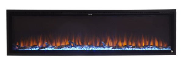 Touchstone - Sideline Elite Smart 50" WiFi-Enabled Recessed Electric Fireplace