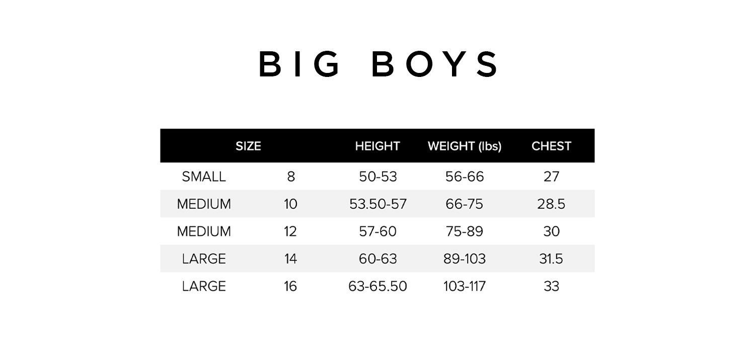 LONDON FOG Size Guide London Fog