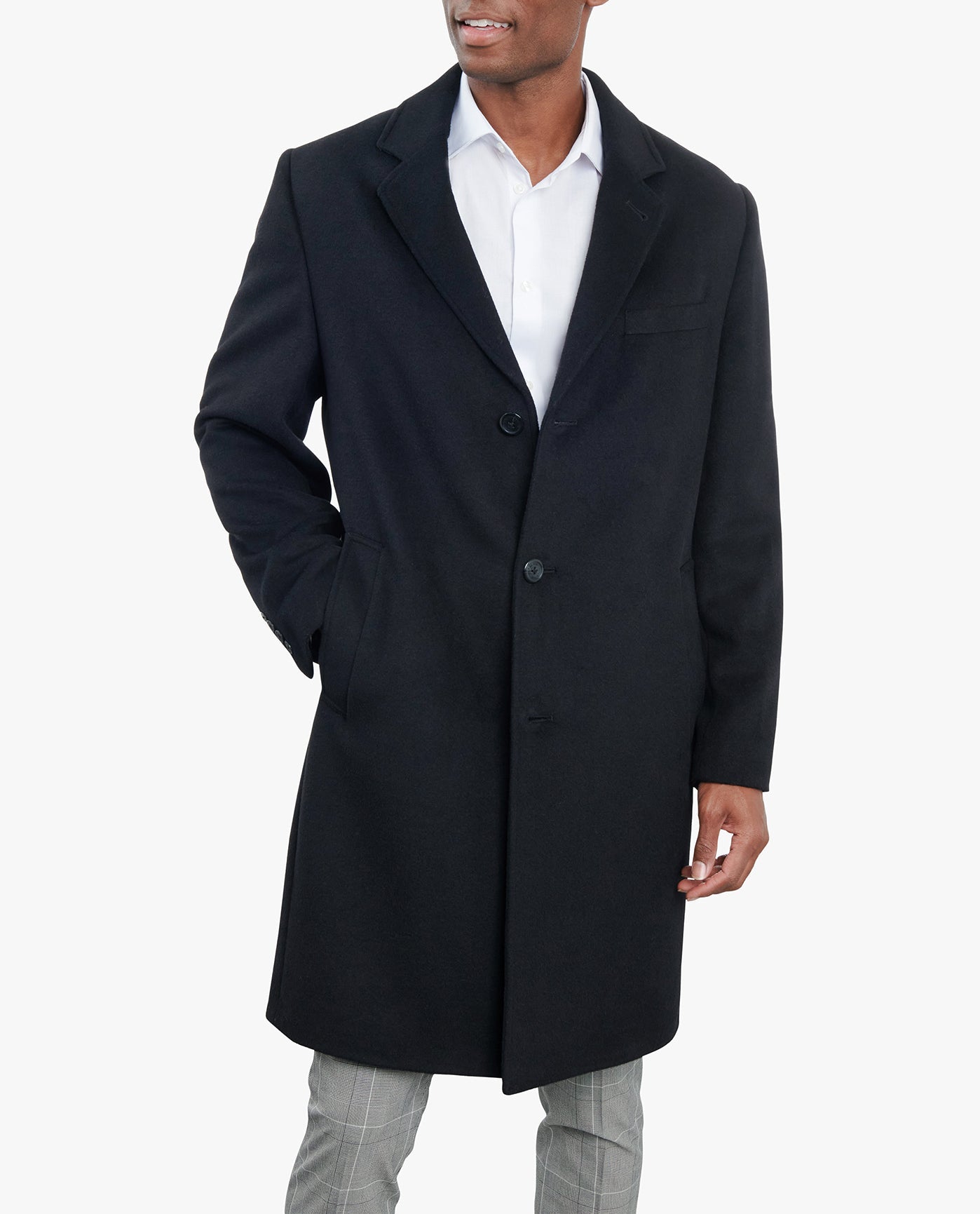 Amherst Button Front Wool Jacket | Wool Jacket | London Fog