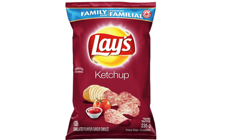 Lay's Ketchup Chips Canada