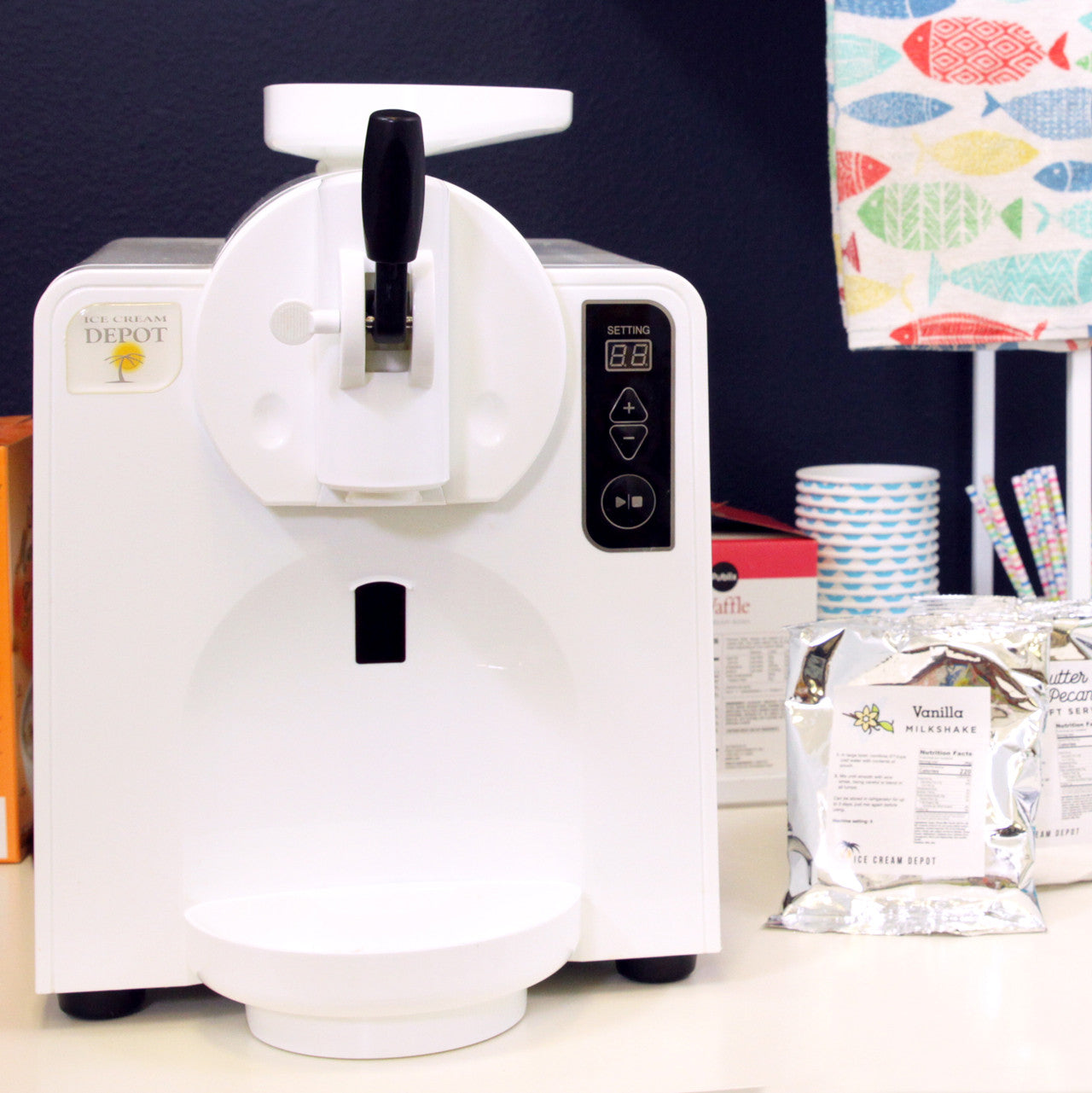 soft icecream machine for home