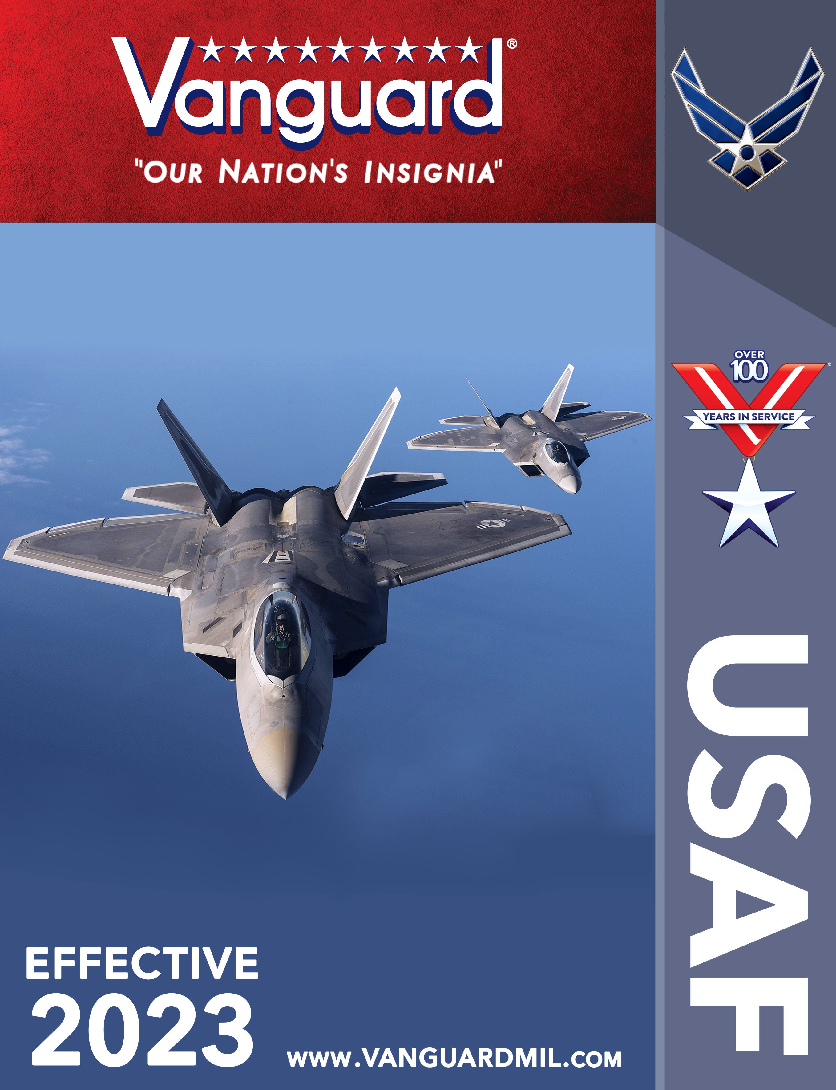 Cover of our Air Force catalog