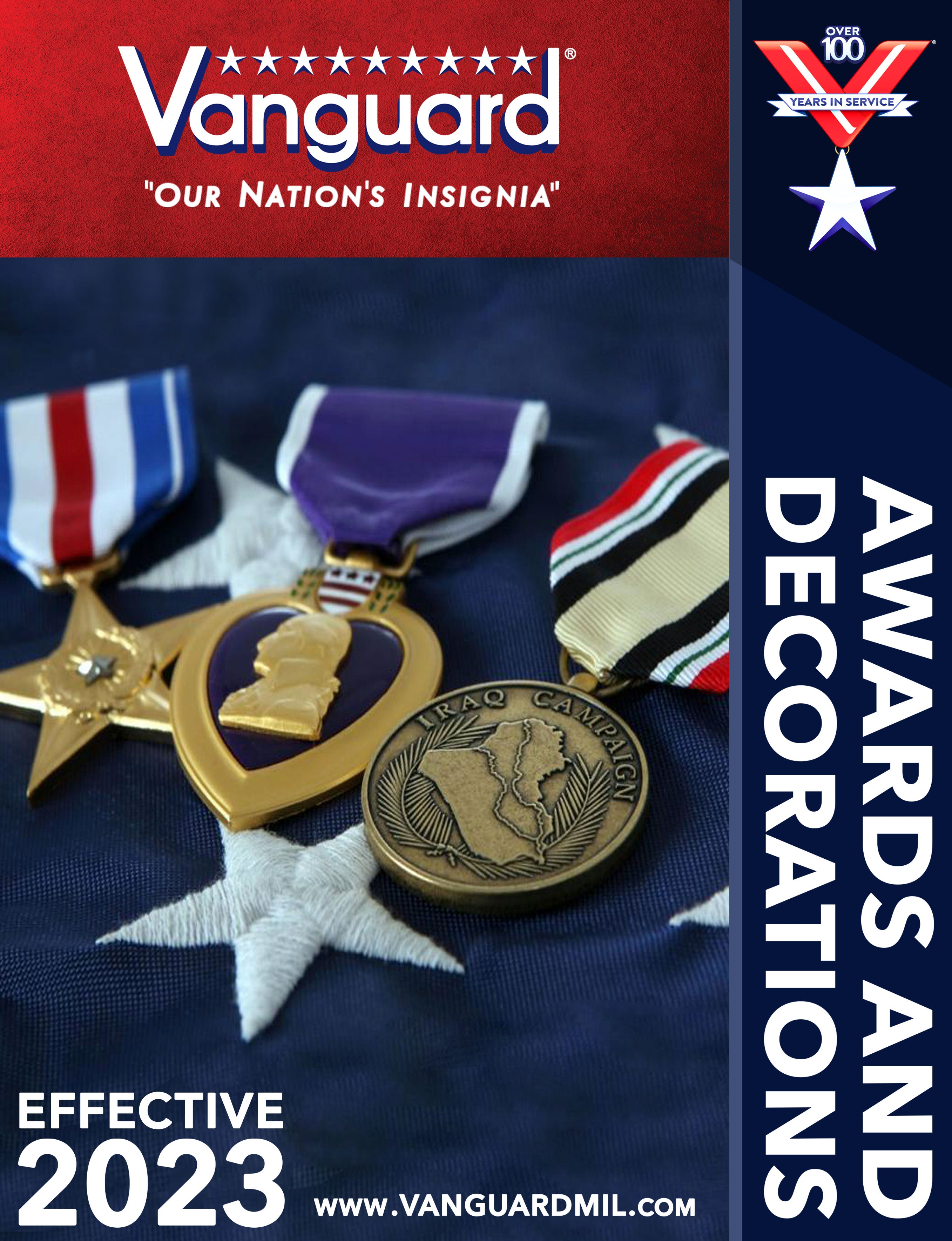 Cover of our AWARDS & DECORATIONS catalog