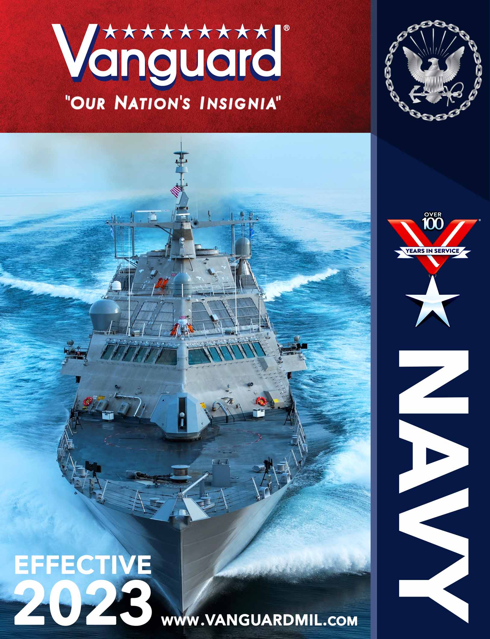 Cover of our NAVY catalog