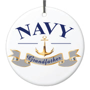 Ornament: Navy Grandfather