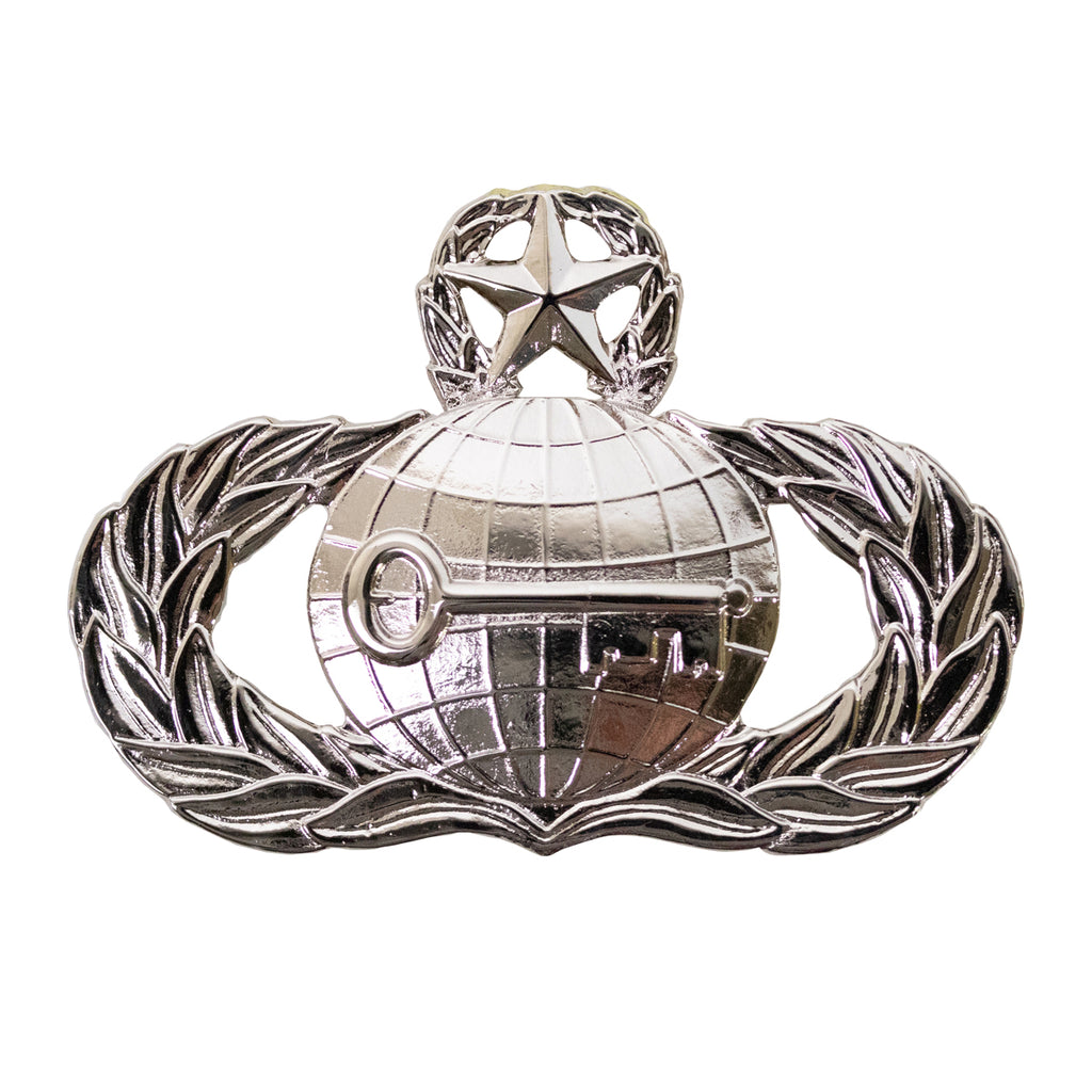 Usaf Regulation Size Master Intelligence Badge Vanguard Industries