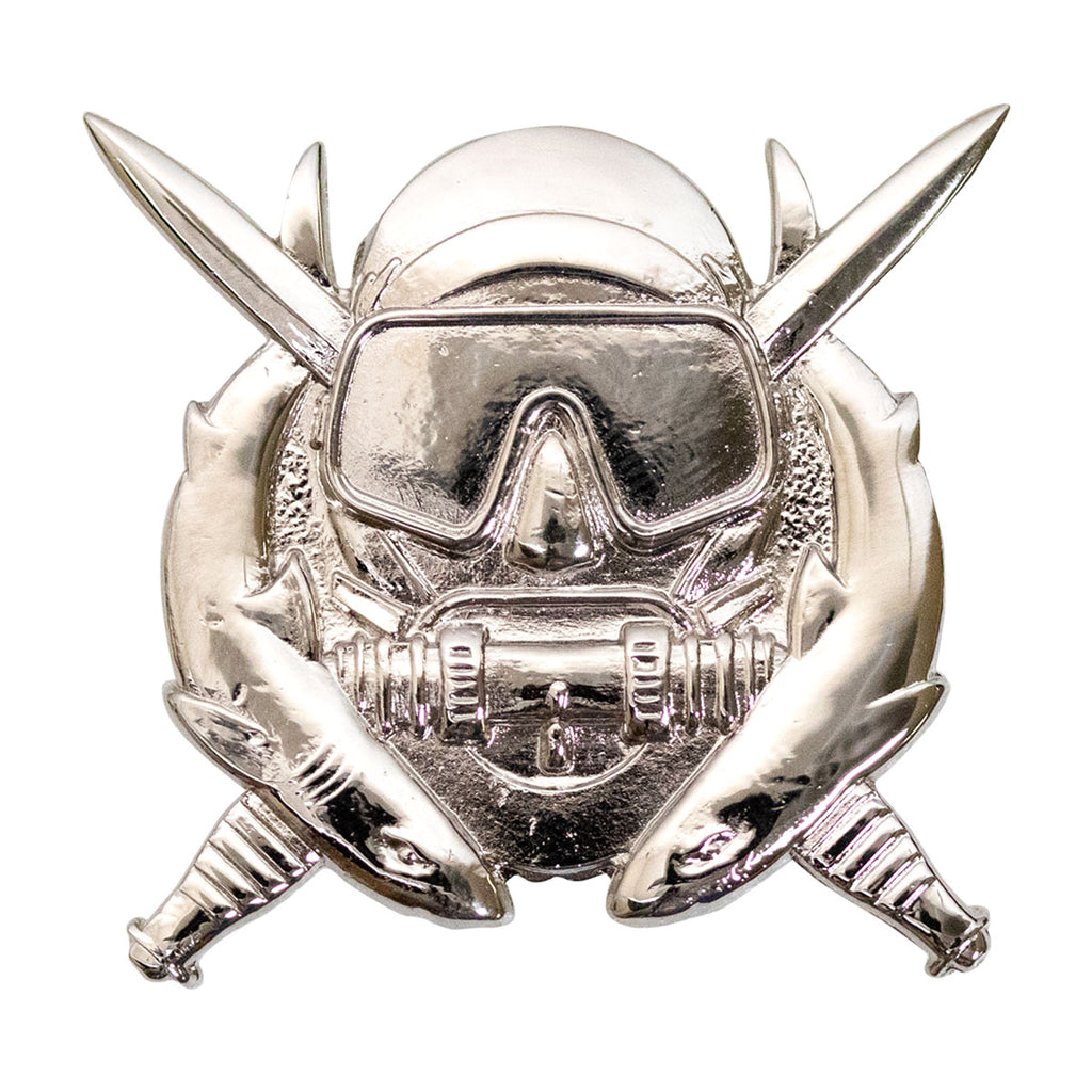 Army Regulation Size Mirror Finish Special Operation Diver Badge ...