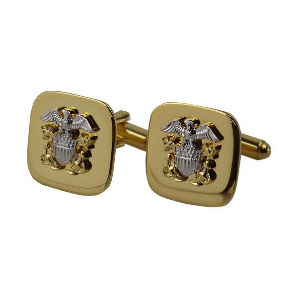 USN Gold Officer Cuff Links – Vanguard Industries