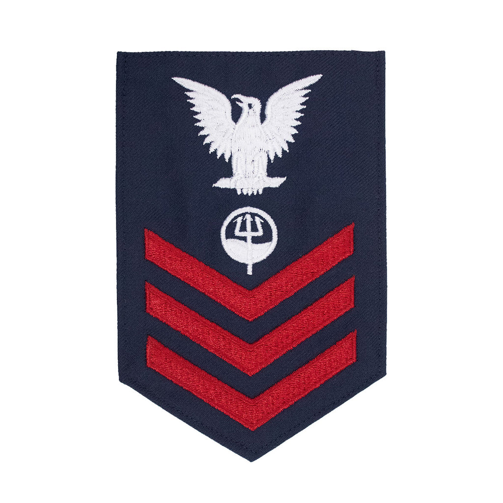 Coast Guard E6 Rating Badge MARINE SCIENCE TECHNICIAN