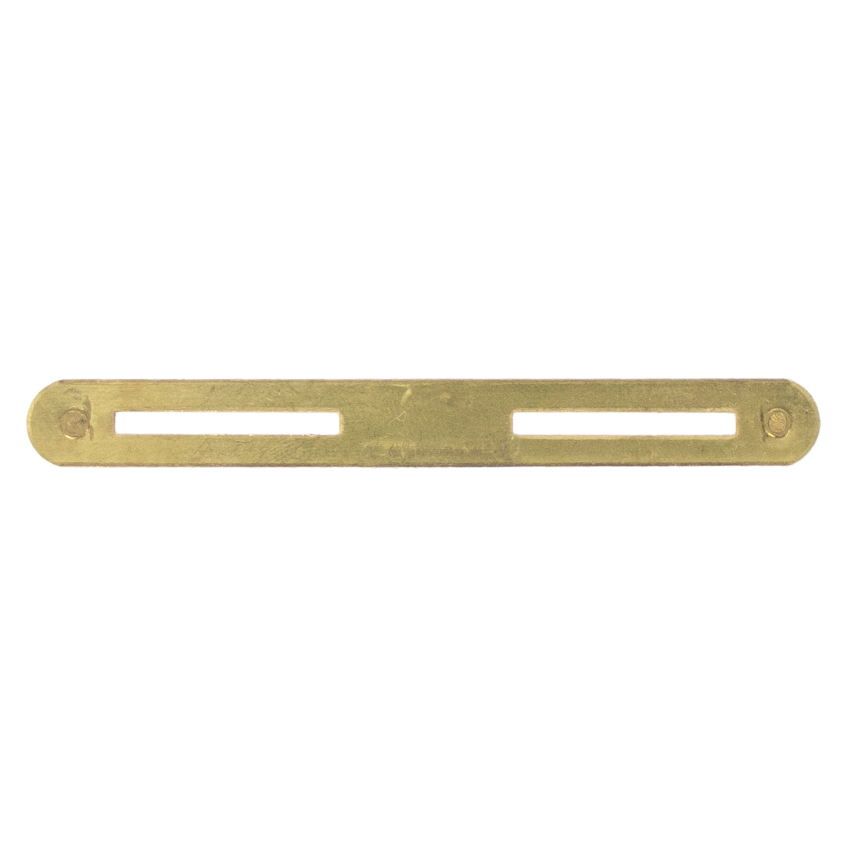 Ribbon Mounting Bar: Base Bar - brass, double, clutch back