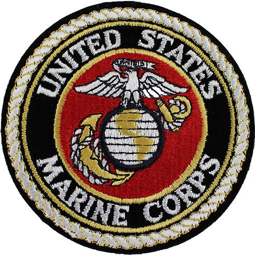 USMC Black Globe and Anchor Shoulder Patch – Vanguard Industries