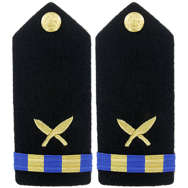 Navy Shoulder Board: Warrant Officer 2 Ship Clerk – Vanguard