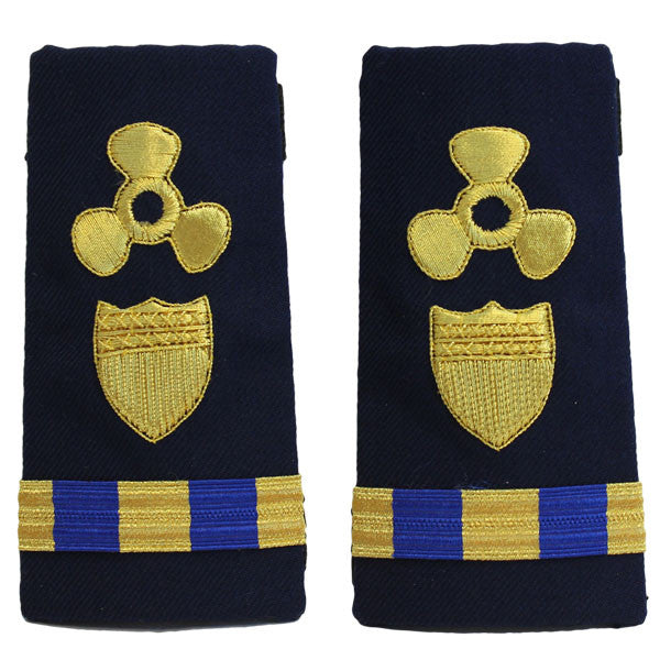 Coast Guard Shoulder Board: Enhanced Warrant Officer 3 Naval Engineeri ...