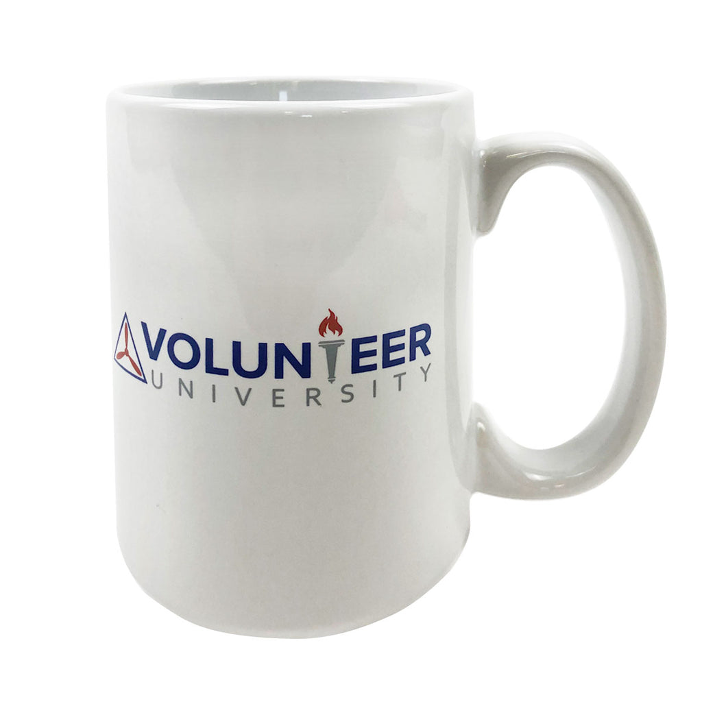 Civil Air Patrol: Volunteer University Coffee Mug - white