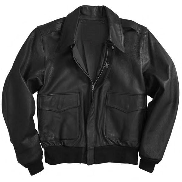 Civil Air Patrol: A2 Black Leather Jacket, soft goat skin – Vanguard ...