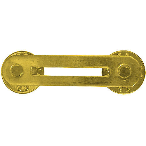 Ribbon Mounting Bar: Base Single Bar - brass