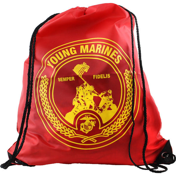 Young Marines Large Drawstring Backpack Vanguard Industries