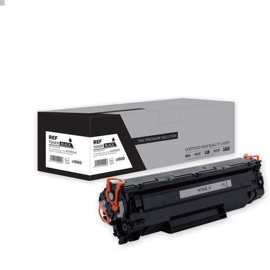 CARTOUCHE HP 85A - TONER ÉQUIVALENT À CE 285A, 85A, CRG 125, 325