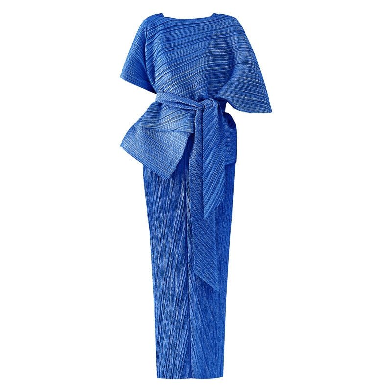 Eleganza Maxi Pleated Set