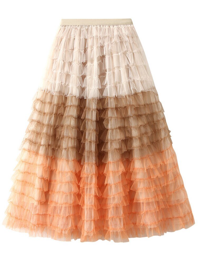 Polka Dot Tulle Skirt