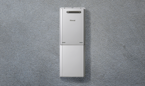 Rinnai Infinity Enjin con copri raccordi