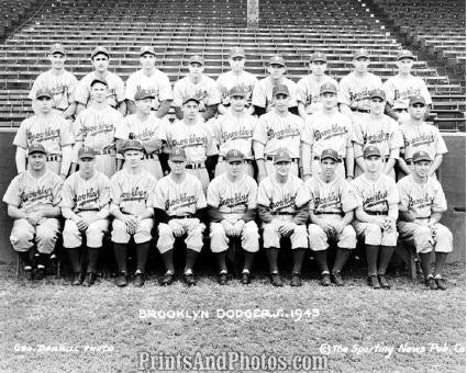 1943 BROOKLYN DODGERS Team 1066  High-Quality yet Affordable Historic  Prints and Photos