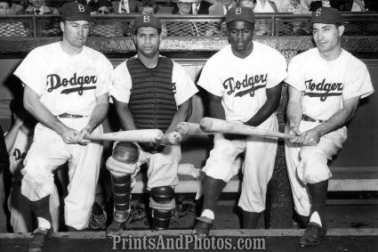 1953 Brooklyn Dodgers Team Photo  Dodgers, Dodgers history, Stretch canvas