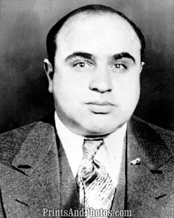 Al Capone Portrait 5020 | High-Quality yet Affordable Historic Prints ...