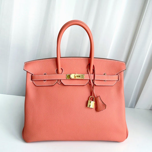 Hermès Birkin 30 Etoupe Togo With Gold Hardware - AG Concierge Fzco