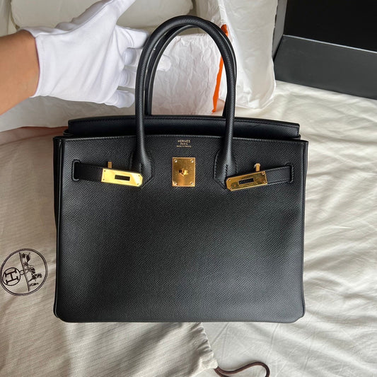 Hermès Birkin 30 Etoupe Togo Palladium Hardware PHW