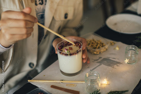 Fabricación de velas de soja con fragancia personalizada - ohcans