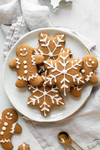 Lebkuchenromantische Kerze