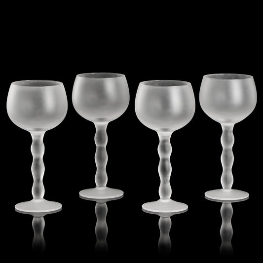 KOMOREBI - Acrylic Wine Glasses - Pale Pink - Set of 4 - 14oz