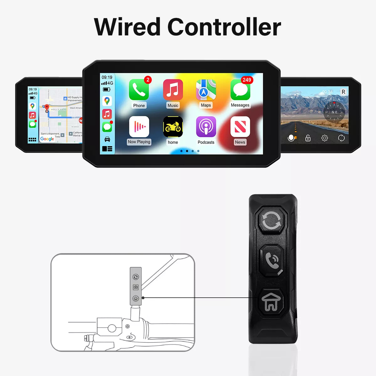 Wired Remote for Stable Control