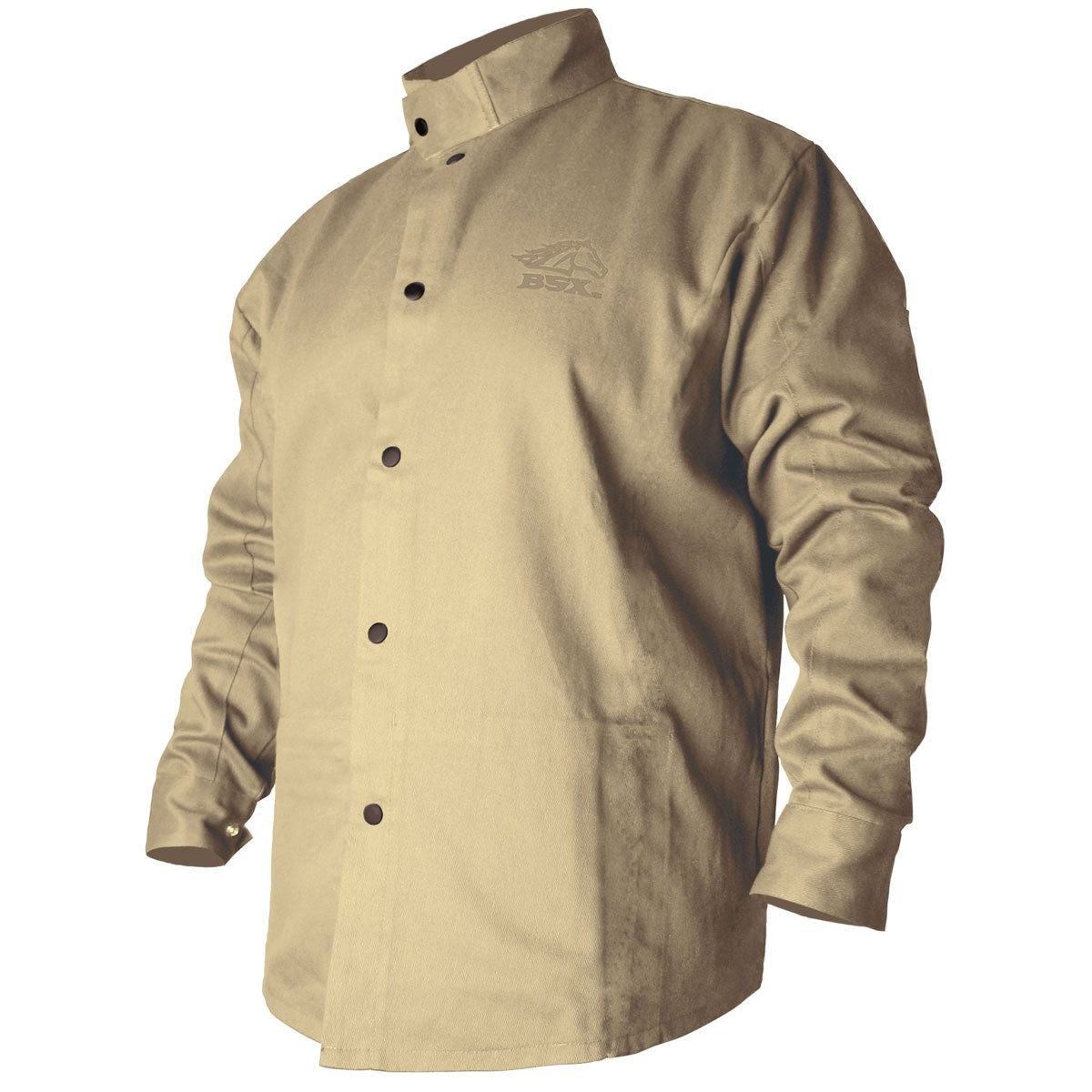 Revco Black Stallion BSX 9oz Tan FR Cotton Welding Jacket (BXTN9C) - Weld My Ride product image