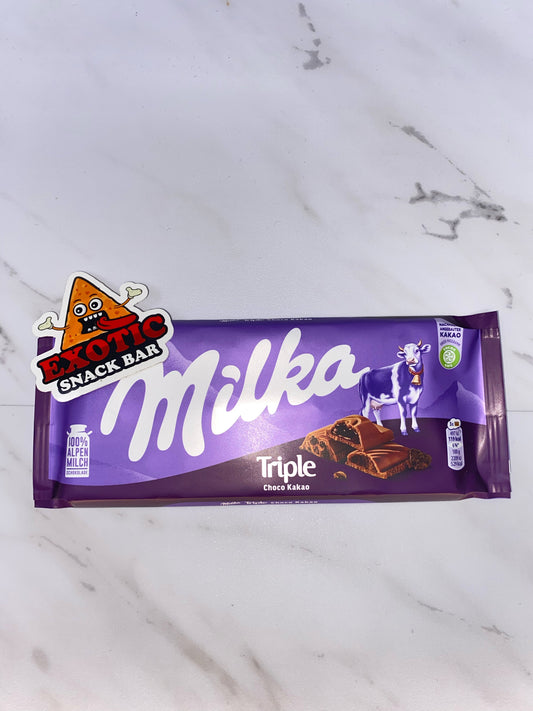 Milka Triple Caramel Chocolate Bar, 3.17 oz. - The Taste of Germany