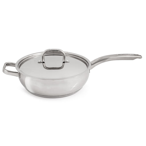 BergHOFF Belly Shape 18/10 Stainless Steel 6.25 Sauce Pan With Stainless  Steel Lid 1.5Qt.