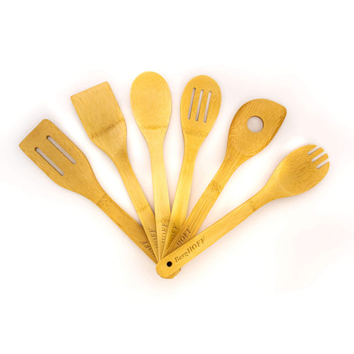 Core Home Core Home 214996 Paris Bamboo Utensil Set - 9 Piece