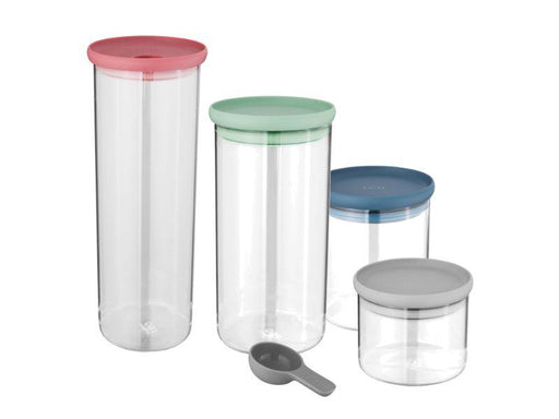 Berghoff Leo 3pc Glass Container Set, Airtight Lids : Target