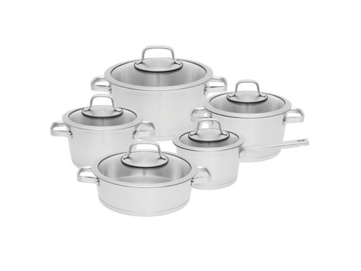 BergHOFF Stacca SS 11 Pieces Cookware Set, Blue