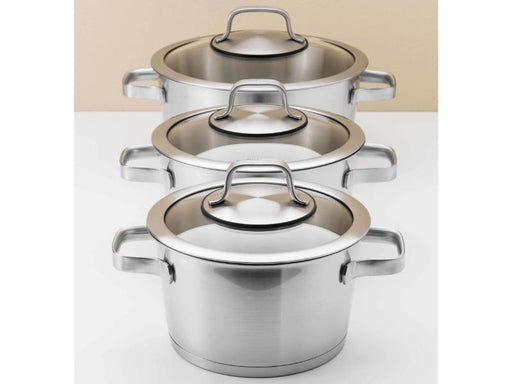 BergHOFF Essentials Comfort 12pc 18/10 Stainless Steel Cookware Set -  20088674