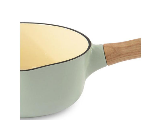 BergHOFF Ron Cast Iron 3.5-Quart Covered Deep Skillet - Green