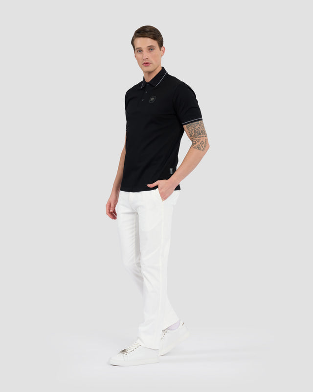 Picture of Ferré Printed Sleeve Polo Shirt