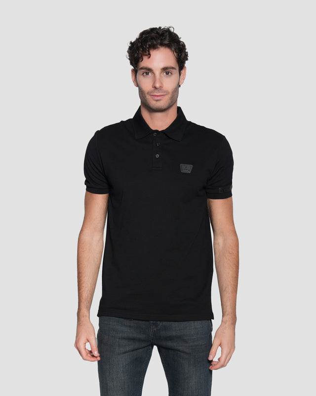 Picture of Logo-Plaque Polo Shirt