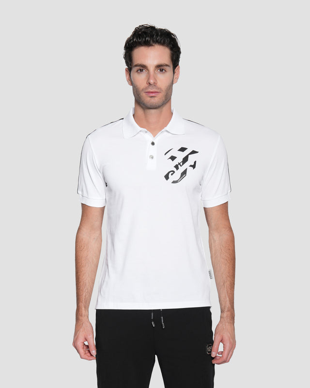 Picture of Printed Logo Polo Shirt