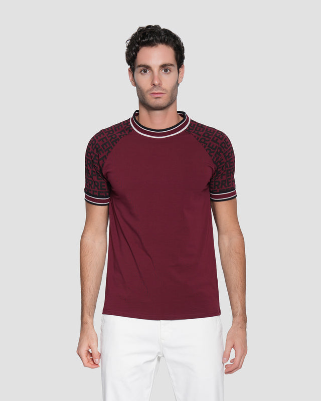 Picture of Patterned  Logo T-shirt