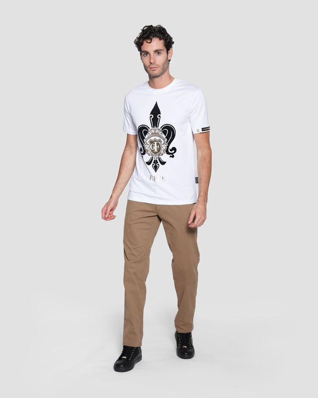 Picture of Emblem Graphic Print T-shirt